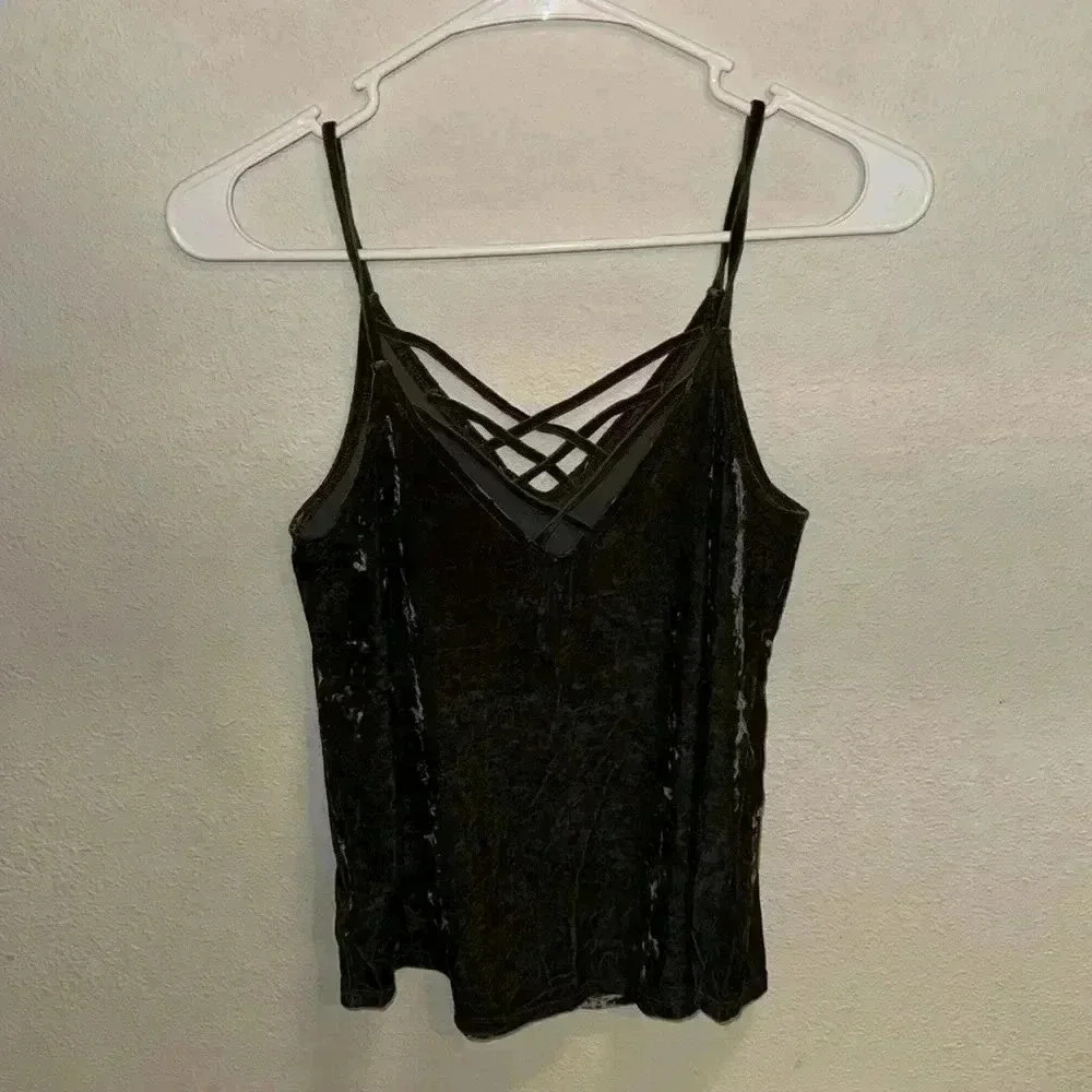 Velvet Boho Strappy Tank by American Eagle - Picture 4 of 4